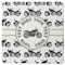 Motorcycle Square Rubber Backed Coaster (Personalized)