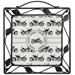 Motorcycle Square Trivet (Personalized)