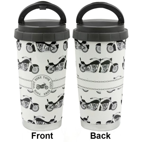 Motorcycle Stainless Steel Travel Cup - Apvl