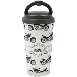 Motorcycle Stainless Steel Coffee Tumbler (Personalized)