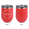 Motorcycle Stainless Wine Tumblers - Coral - Single Sided - Approval