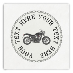 Motorcycle Paper Dinner Napkins (Personalized)