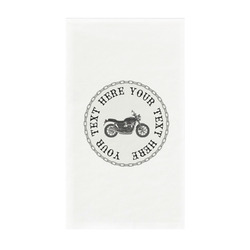 Motorcycle Guest Paper Towels - Full Color - Standard (Personalized)