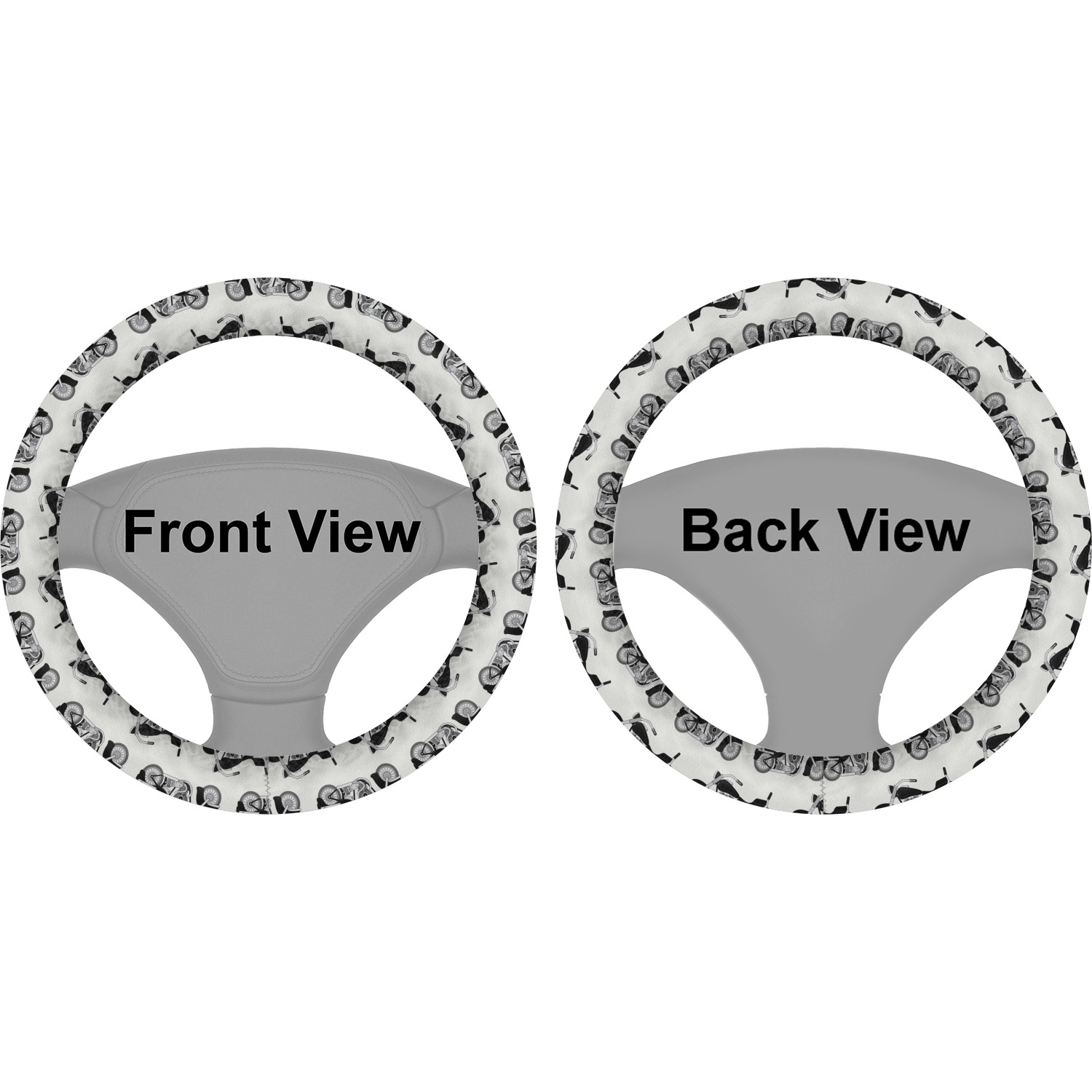 Custom Motorcycle Steering Wheel Cover YouCustomizeIt