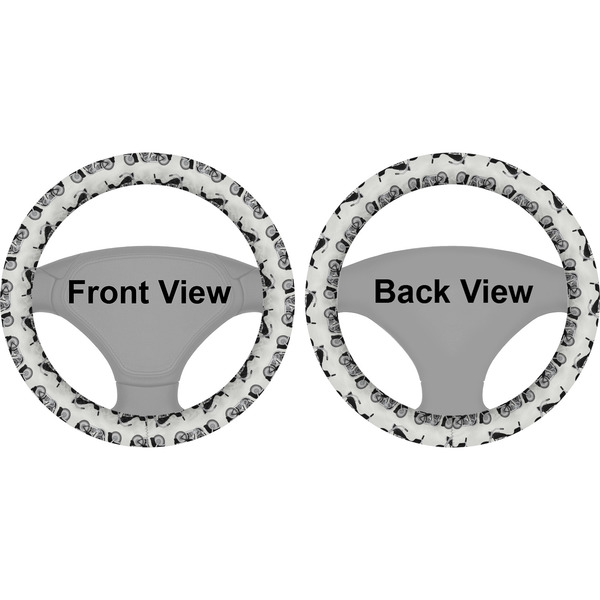 Motorcycle Steering Wheel Cover- Front and Back