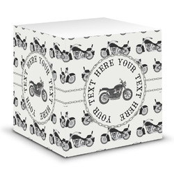 Motorcycle Sticky Note Cube (Personalized)