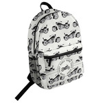 Motorcycle Student Backpack (Personalized)