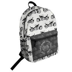 Motorcycle Student Backpack (Personalized)