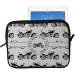 Motorcycle Tablet Case / Sleeve - Large (Personalized)