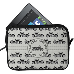 Motorcycle Tablet Case / Sleeve - Small (Personalized)