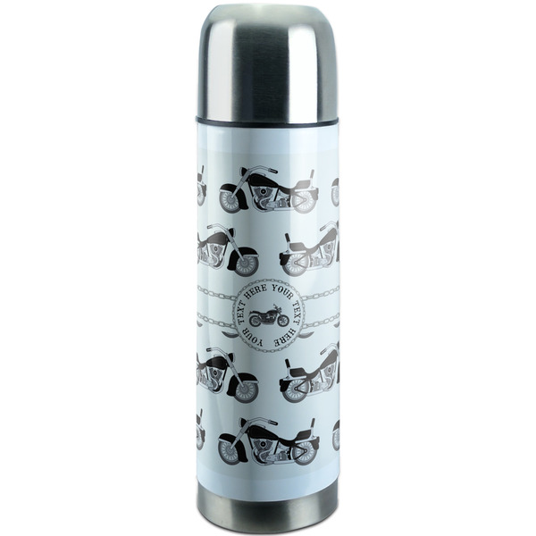 Custom Motorcycle Stainless Steel Thermos (Personalized)