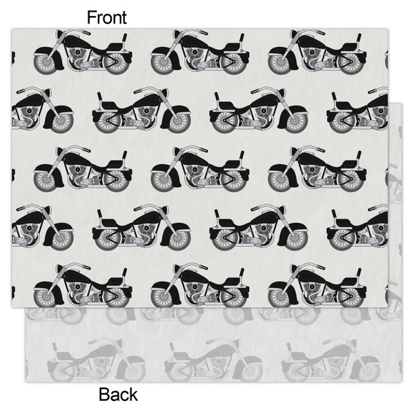Motorcycle Tissue Paper - Heavyweight - Large - Front & Back