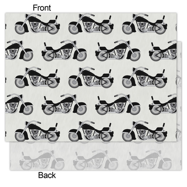 Motorcycle Tissue Paper - Heavyweight - Medium - Front & Back