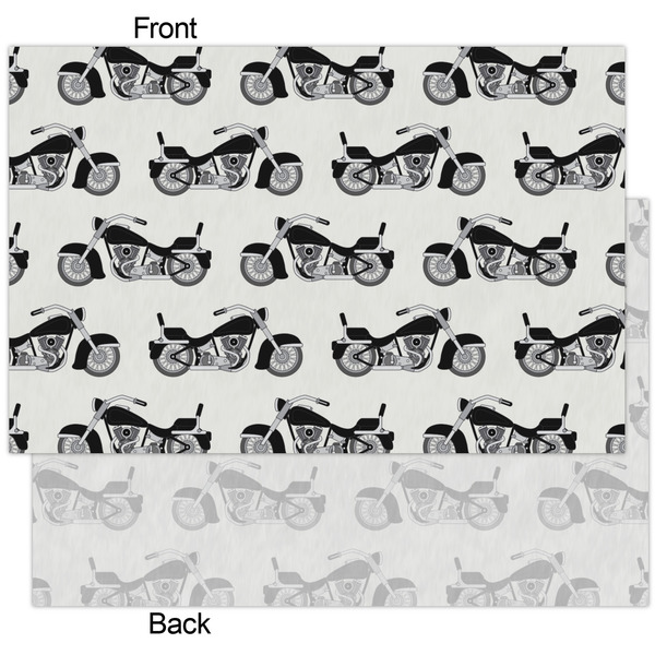 Motorcycle Tissue Paper - Heavyweight - XL - Front & Back