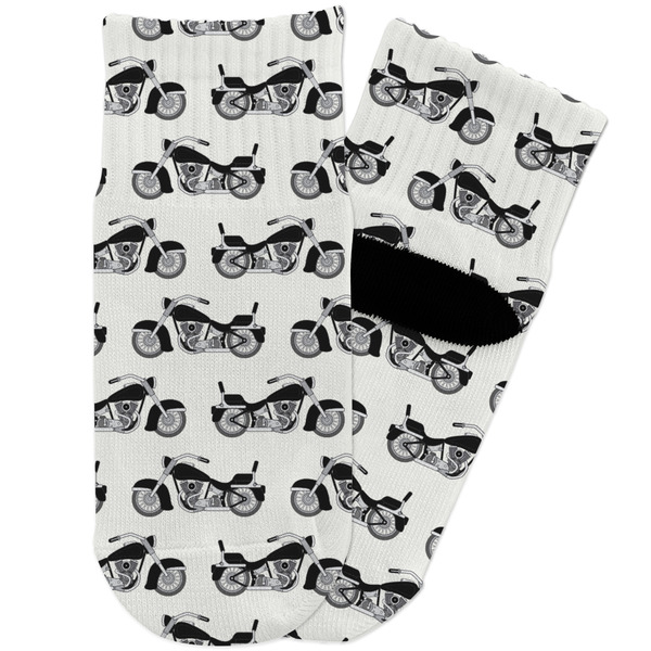 Custom Motorcycle Toddler Ankle Socks