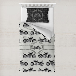 Motorcycle Toddler Bedding w/ Name or Text