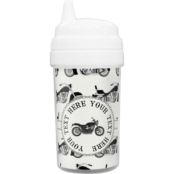 Custom Motorcycle Sippy Cup (Personalized)