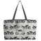 Motorcycle Beach Totes Bag - w/ Black Handles (Personalized)