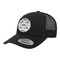 Motorcycle Trucker Hat - Black (Personalized)