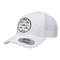 Motorcycle Trucker Hat - White (Personalized)