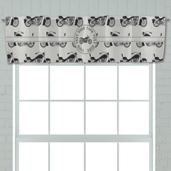 Motorcycle Valance - Closeup on window