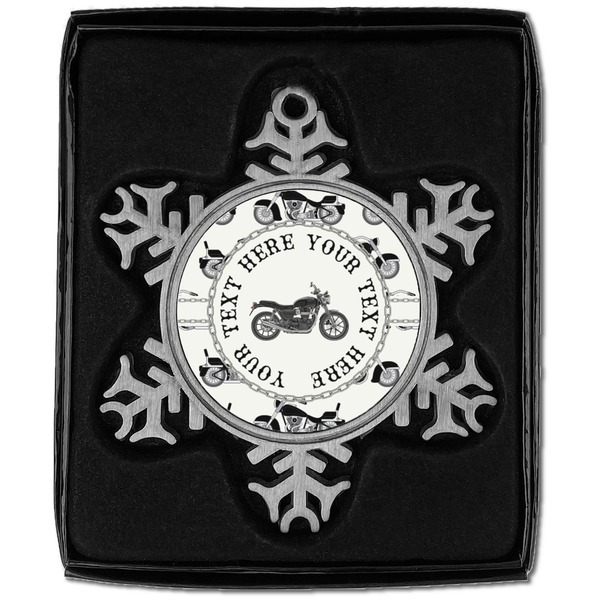 Motorcycle Vintage Snowflake - In box