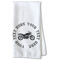Motorcycle Waffle Towel - Partial Print Print Style Image