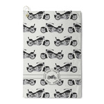 Motorcycle Waffle Weave Golf Towel (Personalized)