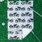 Motorcycle Waffle Weave Golf Towel - In Context