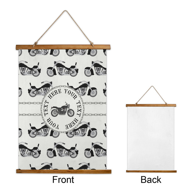 Motorcycle Wall Hanging Tapestry - Portrait - APPROVAL