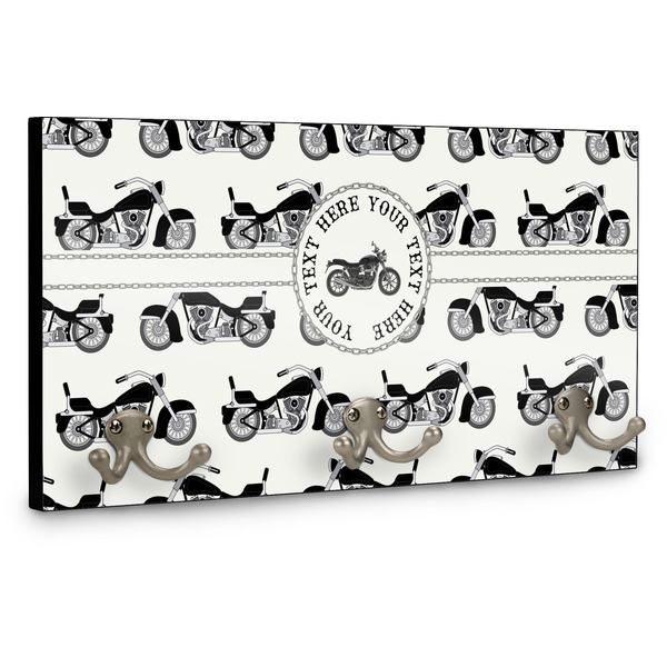 Motorcycle Wall Mounted Coat Hanger - Side View
