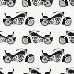 Motorcycle Wallpaper & Surface Covering (Peel & Stick 24"x 24" Sample)