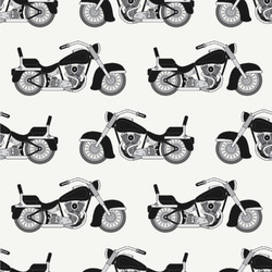Motorcycle Wallpaper & Surface Covering (Peel & Stick 24"x 24" Sample)