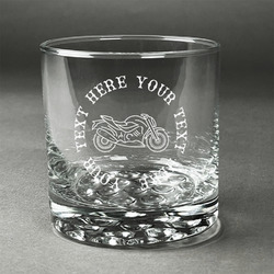 Motorcycle Whiskey Glass (Single) (Personalized)