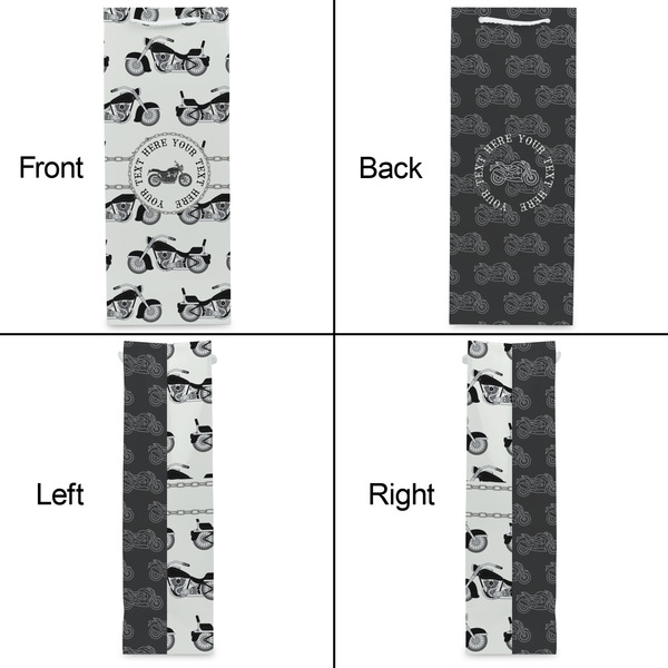 Motorcycle Wine Gift Bag - Matte - Approval