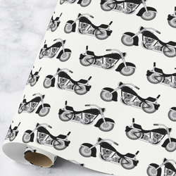 Motorcycle Wrapping Paper Roll - Large