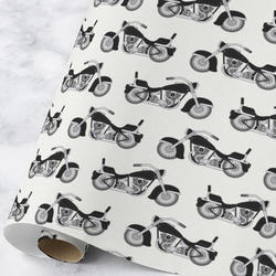 Motorcycle Wrapping Paper Roll - Large - Matte