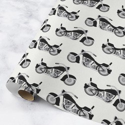 Motorcycle Wrapping Paper Roll - Medium - Matte