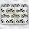 Motorcycle Wrapping Paper Roll - Matte - Wrapped Box