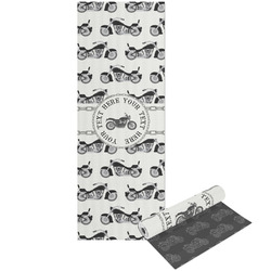 Motorcycle Yoga Mat - Printable Front and Back (Personalized)