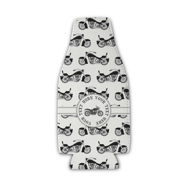 Custom Motorcycle Zipper Bottle Cooler (Personalized)