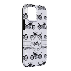 Motorcycle iPhone Case - Rubber Lined - iPhone 13 Pro Max (Personalized)