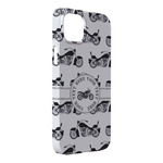 Motorcycle iPhone Case - Plastic - iPhone 14 Plus (Personalized)