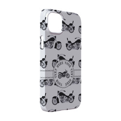 Motorcycle iPhone Case - Plastic - iPhone 14 Pro (Personalized)