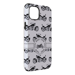 Motorcycle iPhone Case - Rubber Lined - iPhone 14 Pro Max (Personalized)