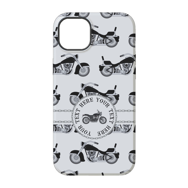 Motorcycle iPhone 14 Pro Tough Case - Back