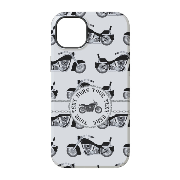 Motorcycle iPhone 14 Tough Case - Back