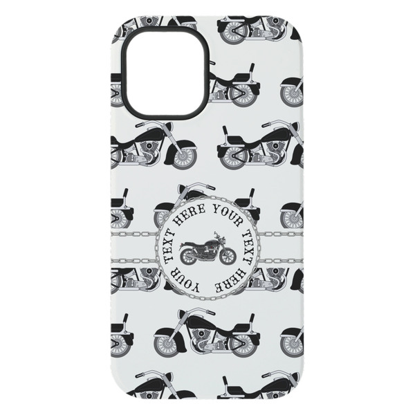 Motorcycle iPhone 15 Plus Tough Case - Back