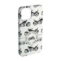 Motorcycle iPhone Case - Plastic - iPhone 15 Pro (Personalized)