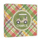 Golfer's Plaid Canvas Print - 12x12 (Personalized)